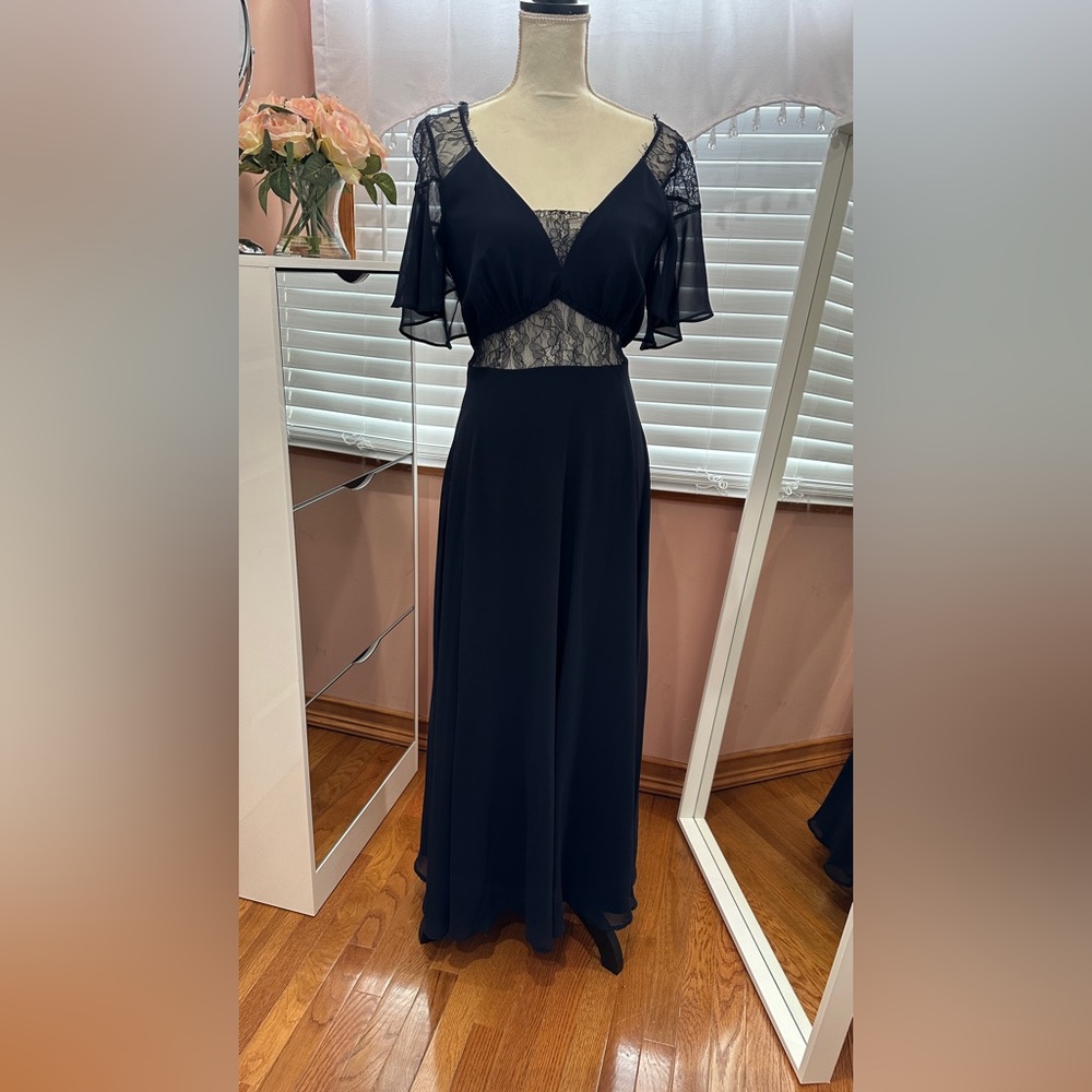 Navy blue maxi dress from ASOS